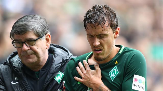 Lange Pause: Schlüsselbeinbruch bei Werder-Profi Kruse