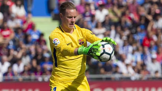 Ter Stegen, centenario con el Barcelona