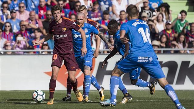 Sergio Mora: "En dos zarpazos nos ganó el Barcelona"