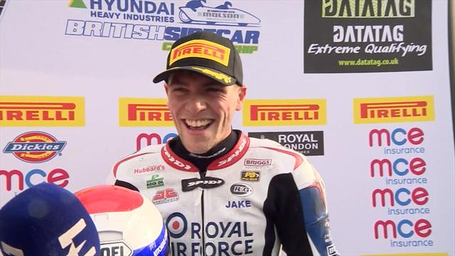 Dixon: Bike feeling amazing after BSB pole Dixon: Bike feeling amazing after BSB pole