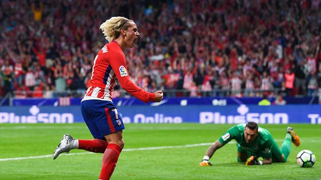 Antoine Griezmann, primer goleador en la historia del Wanda Metropolitano