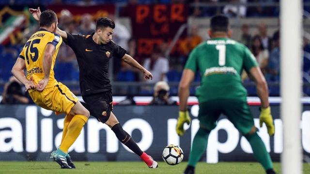 El Roma golea 3-0 al Hellas Verona y se reencuentra con el triunfo