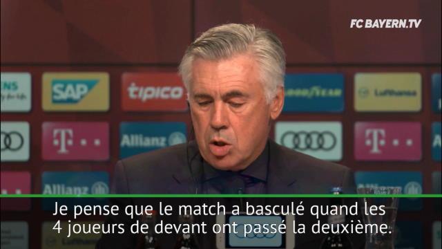Bayern: Ancelotti ravi par son secteur offensif Bayern: Ancelotti ravi par son secteur offensif