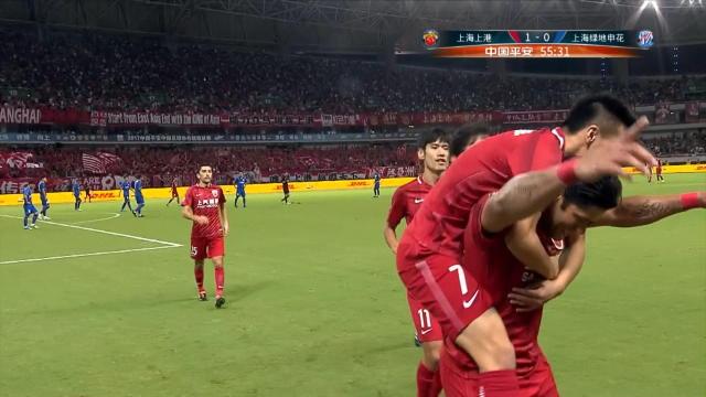 Chine - Shanghai SIPG écrase Shanghai Shenhua dans le derby (6-1) Chine - Shanghai SIPG écrase Shanghai Shenhua dans le derby (6-1)