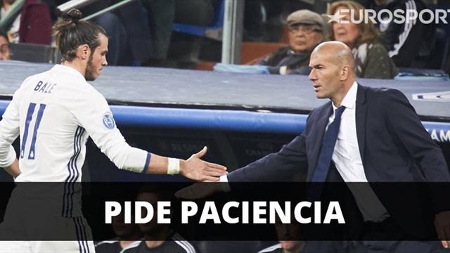 Zidane pide paciencia al madridismo con Gareth Bale