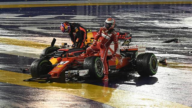 Ferrari-Desaster in Singapur für Vettel "kein Weltuntergang"
