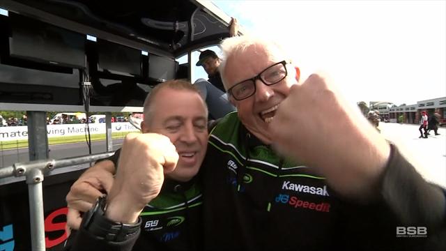 Haslam wins red-flagged Oulton Park race one Haslam wins red-flagged Oulton Park race one