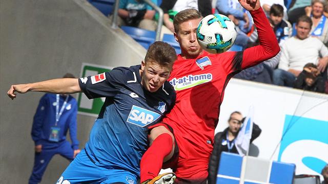 Europacup-Pleite nicht verdaut: Hoffenheim strauchelt gegen Hertha