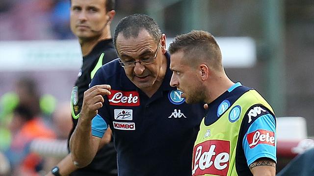 Sarri: "Possiamo arrivare in alto. I rigori di Mertens? Giusto sfamare la sua fame di gol"
