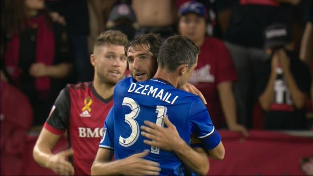 Buts gags et coups de canon, l’Impact Montréal et le Toronto FC ont fait le show