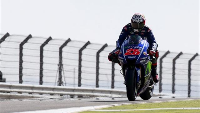 Viñales suma su quinta mejor clasificación, proeza de Rossi