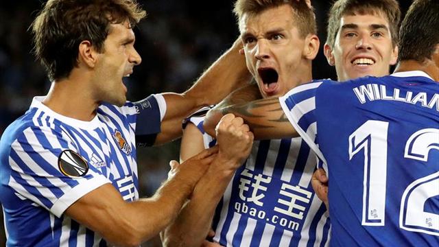 El Zenit calibra a la Real, el Rijeka al Milán y el Atalanta al Lyon