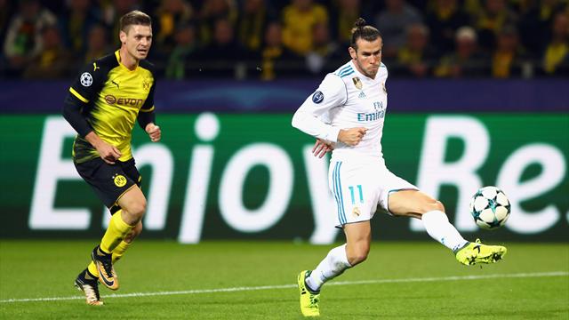 Bale sufrió un calambre en la pierna derecha; el Madrid quita importancia a su dolencia