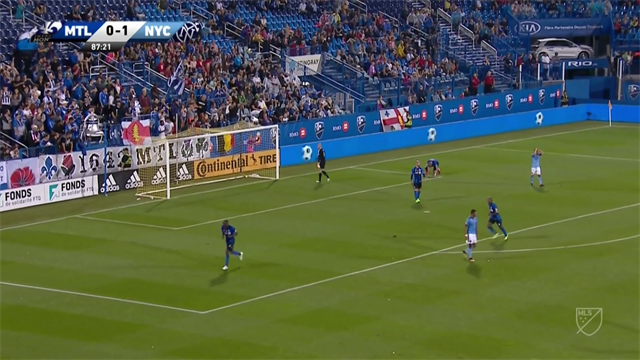 MLS: El chutazo de David Villa que se estrelló en el larguero MLS: El chutazo de David Villa que se estrelló en el larguero