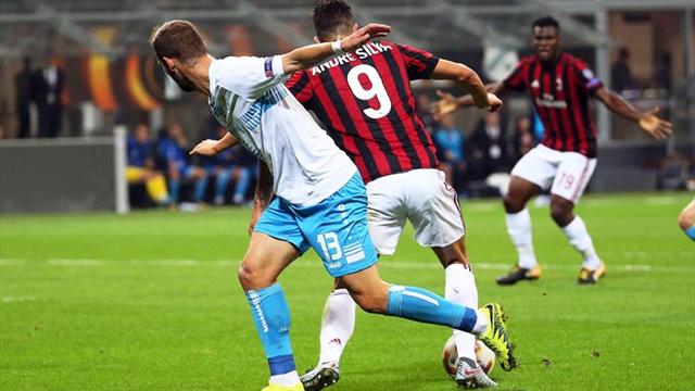 Milán, Arsenal, Lazio, Zenit, Niza, Steaua y Dinamo Kiev, marcan distancia