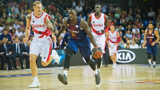 El Barcelona se anota ante Baskonia (87-82) un emocionante estreno de Liga ACB