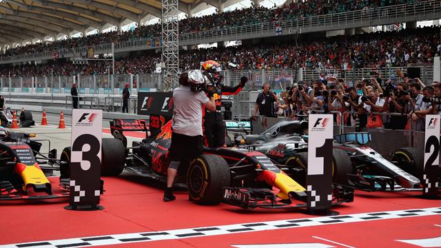 Verstappen avait mis la gomme