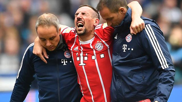 Ribéry souffre d'une déchirure mais ne devrait pas se faire opérer