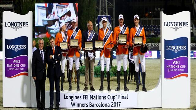 CSIO Barcelona: Países Bajos saborea la gloria en Barcelona