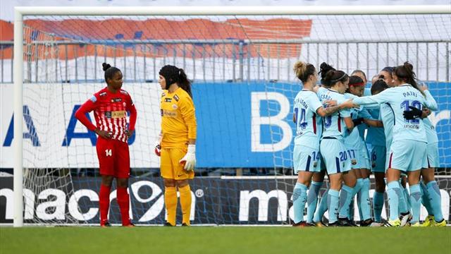 0-4. El Barça golea y encarrila su pase a octavos en Noruega