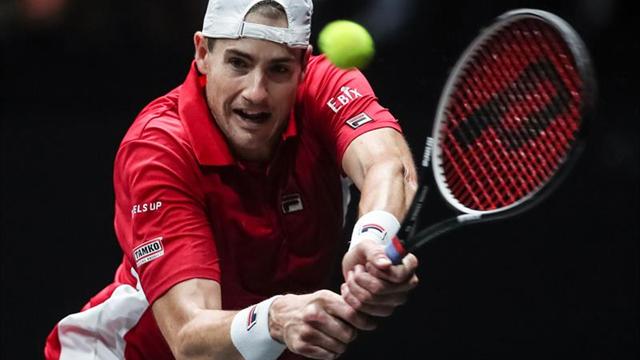 Isner arrolla al argentino Mayer y podría ser el rival de Nadal en cuartos