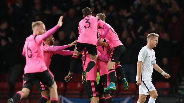 Late Skrtel own-goal sends Scotland second