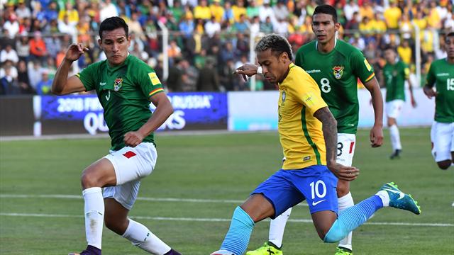 Bolivia-Brasil: La altura de Lampe fue la que secó a la canarinha (0-0)