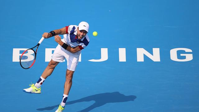 ATP Pekín, Dimitrov-Bautista: Reacción insuficiente (7-6, 4-6 y 6-2)