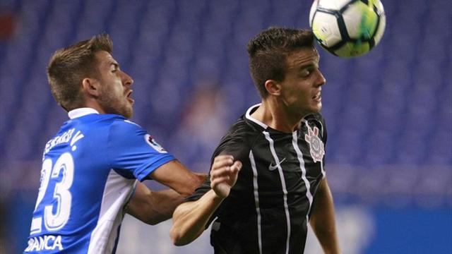 La delegación del Corinthians concluye su visita a Galicia