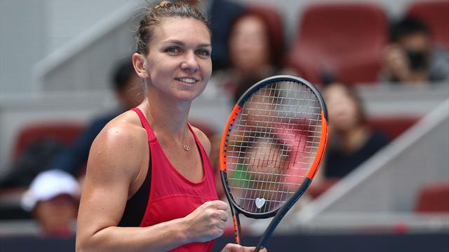 ATP Pekín: Halep arrebataría el número uno a Muguruza si vence a Ostapenko en semifinales