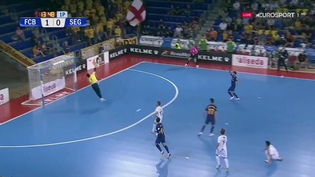 LNFS, Barcelona Lassa-Naturpellet Segovia: Vaselina de Esquerdinha de auténtico crack (2-0) LNFS, Barcelona Lassa-Naturpellet Segovia: Vaselina de Esquerdinha de auténtico crack (2-0)