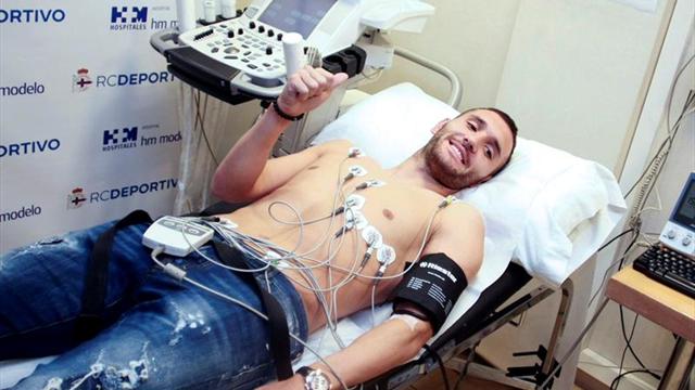 Lucas Pérez presenta una contusión importante y apunta a baja ante Eibar