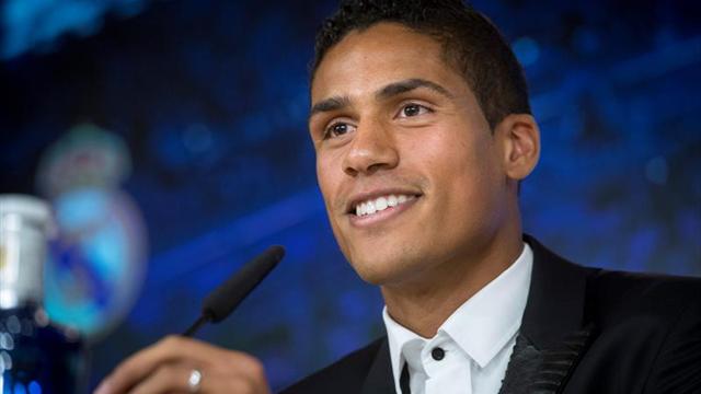 Varane: "No me fijo un límite" en el Real Madrid
