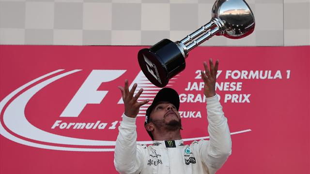 Vettel retires early as Hamilton wins in Japan to take huge title lead