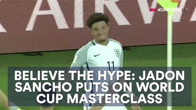 Believe the hype: Jadon Sancho puts on World Cup masterclass Believe the hype: Jadon Sancho puts on World Cup masterclass