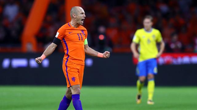 Robben-Doppelpack reicht nicht fürs Fußball-Wunder