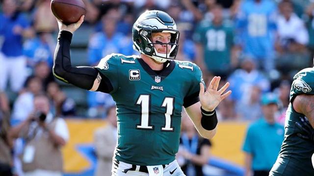 23-28. Wentz lidera triunfo de Eagles que consolidan liderato en la NFC