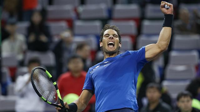 Nadal overcomes Dimitrov to make Shanghai Masters semi