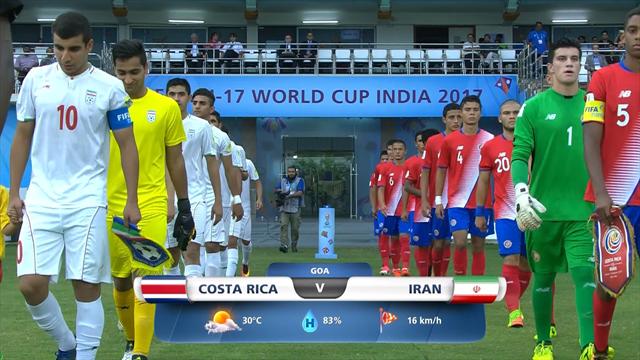 U17-WM: Iran auch gegen Costa Rica makellos U17-WM: Iran auch gegen Costa Rica makellos