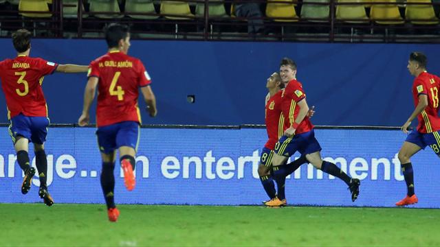 Mundial Sub'17, España-Corea: A octavos con buen sabor de boca (2-0)