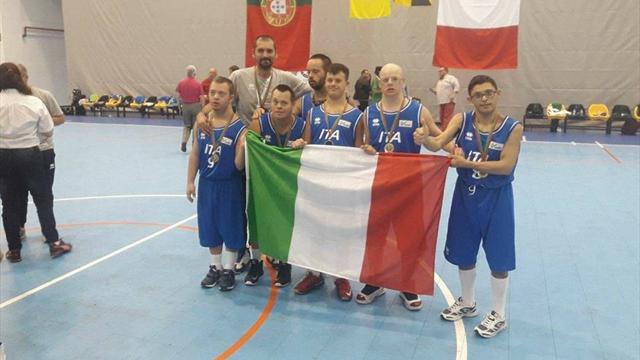 Orgoglio Nazionale sindrome di Down Basket, l'Italia è sul tetto d'Europa
