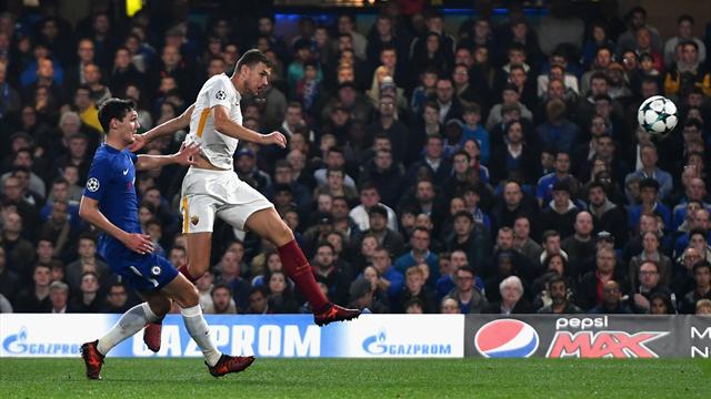 Dzeko a régalé d’une reprise de volée sublime : voici le but de la soirée