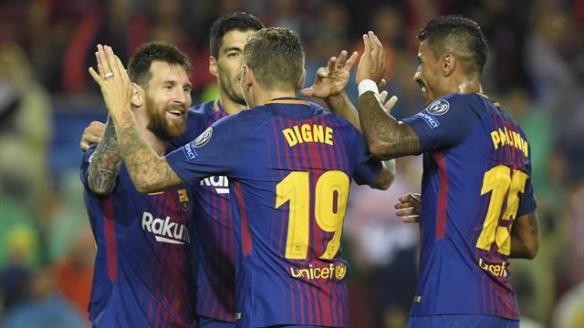 Le Barça et le Bayern tranquilles, la Juve sur le fil