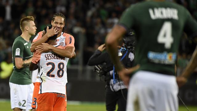 Montpellier prive les Verts de la place de dauphin