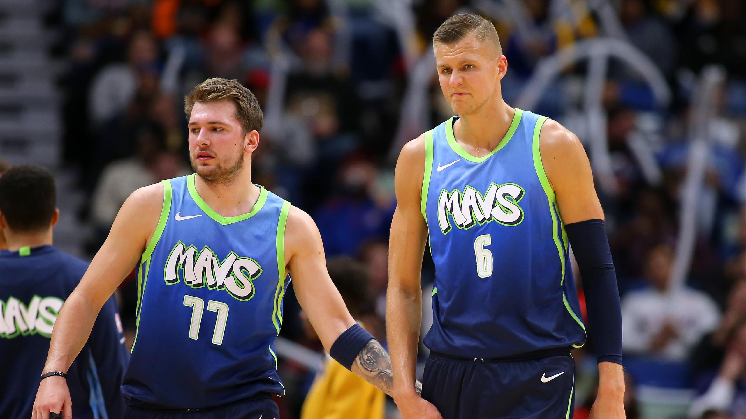 La giocata della notte dei Dallas Mavericks: tiro corto di Doncic, Porzingis ci si avventa come un falco - NBA 2019-2020 - Basket - Eurosport