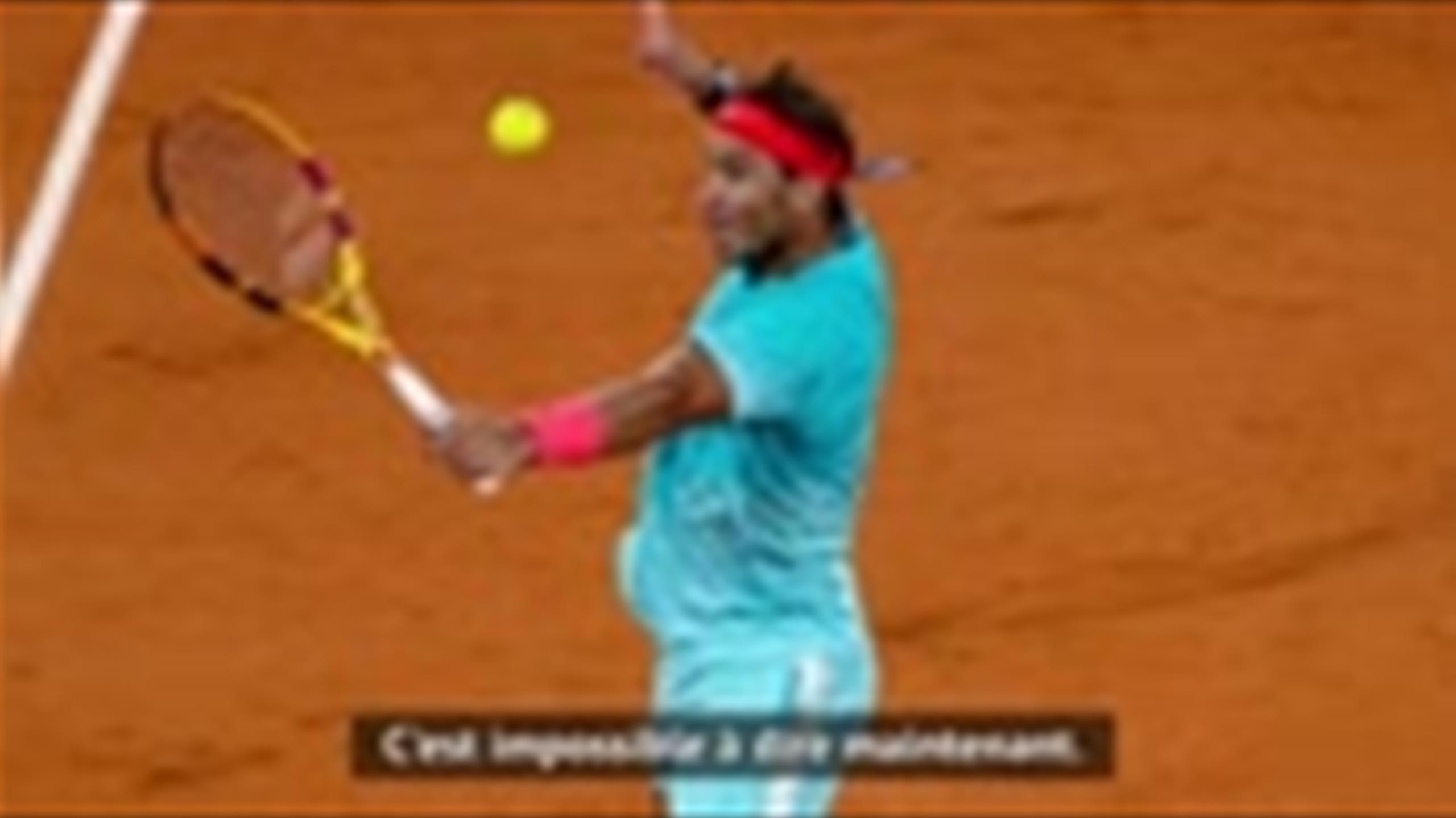 Revoir Tennis du 11 Octobre