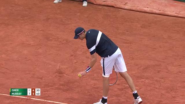 Murray a joué au chat et à la souris avec Isner
