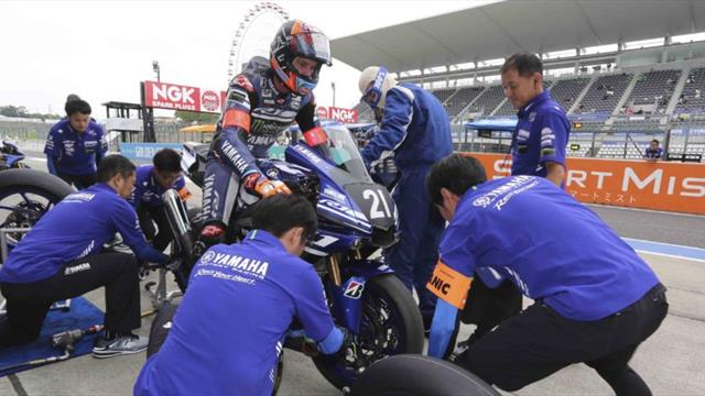 Yamaha Factory dominates qualifying at Suzuka