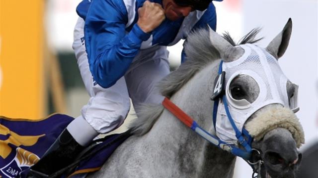 Dschingis Secret wins Longines Grosser Preis von Berlin at Hoppegarten