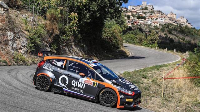Lukyanuk leader del Rally di Roma Capitale a metà giornata